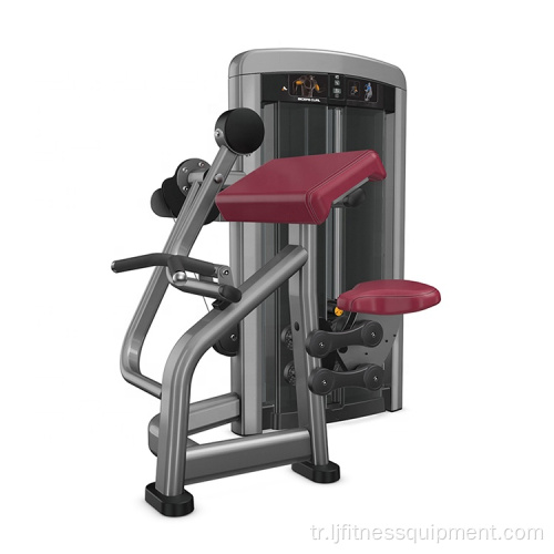Ticari mükemmel oturmuş pazı curl fitness ekipmanı
